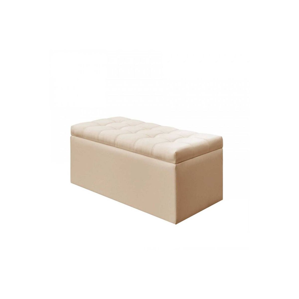 MUEBLES HVM - Baul Cofre stella Beige 40x40x90