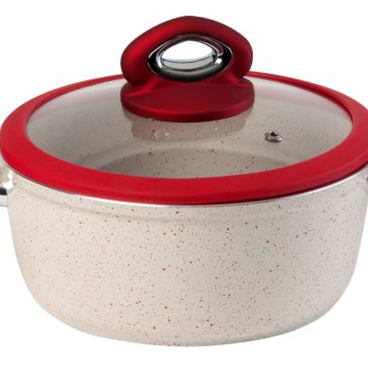 GENERICO - OLLA CACEROLA ARTE ANDINO MARMOLEADA 2O LT