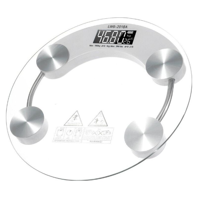 BATHLUX - Balanza Pesa De Baño Digital Diseños 150Kg