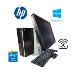 HP - Computador intel Core i3 8gb SSD de 240gb Monitor 19
