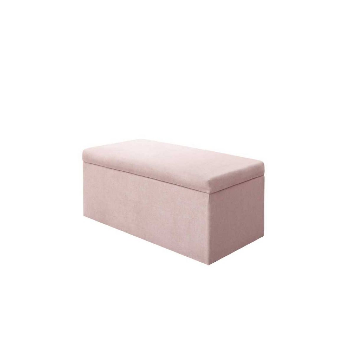MUEBLES HVM - Baul Cofre Lisa Palo Rosa 40x40x90