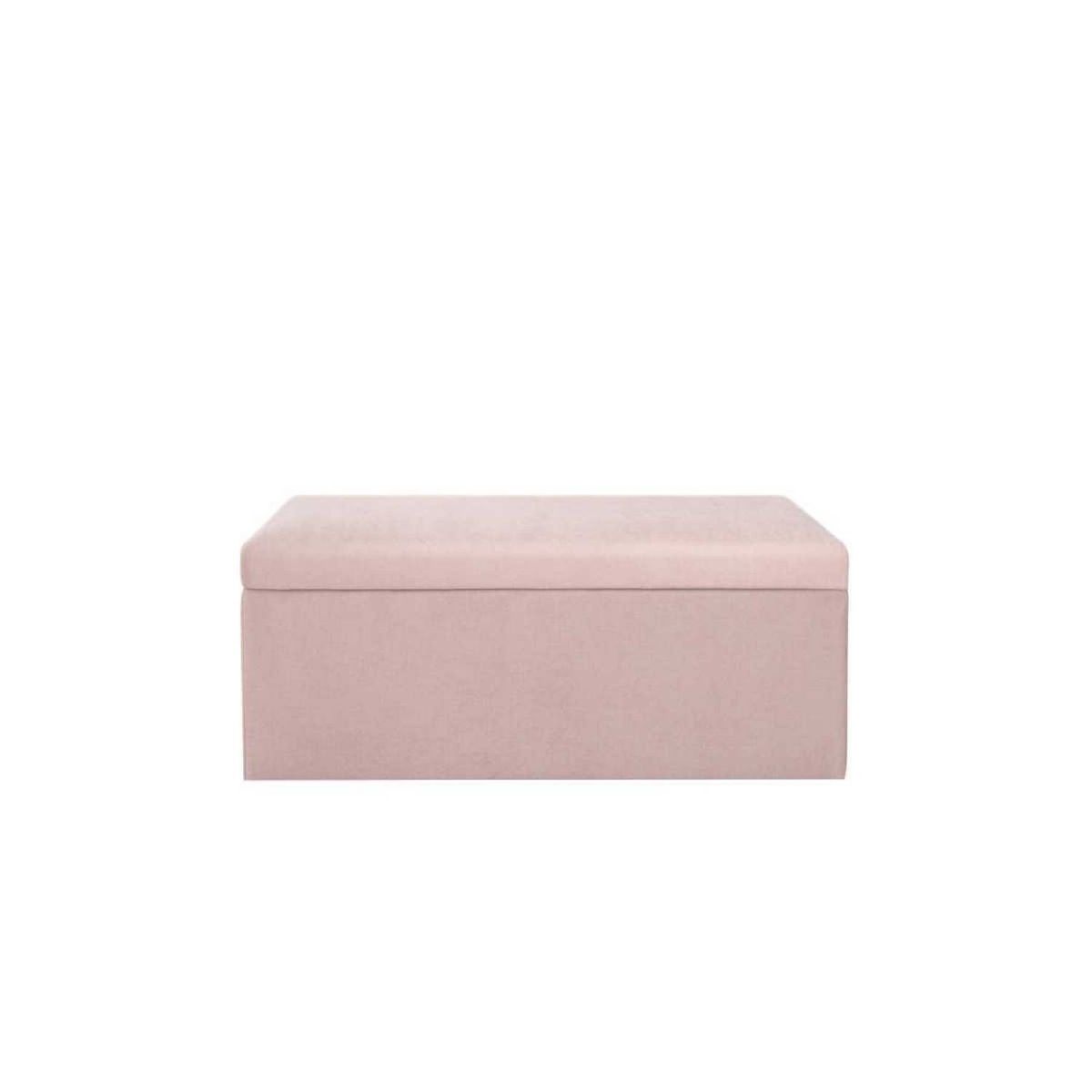 MUEBLES HVM - Baul Cofre Lisa Palo Rosa 40x40x90