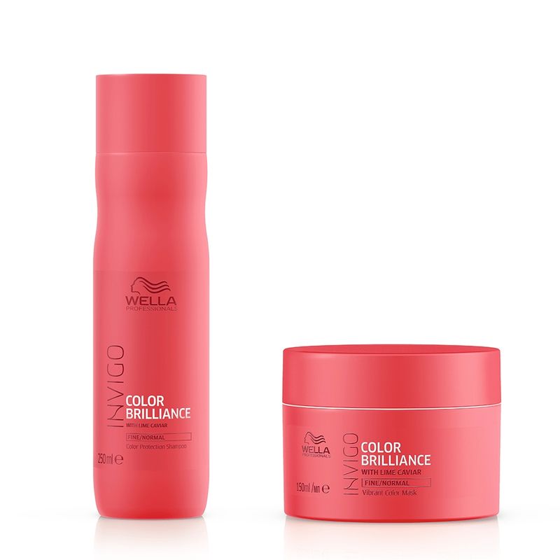 WELLA - Shampoo y Mascara Wella Invigo Brilliance Enrich
