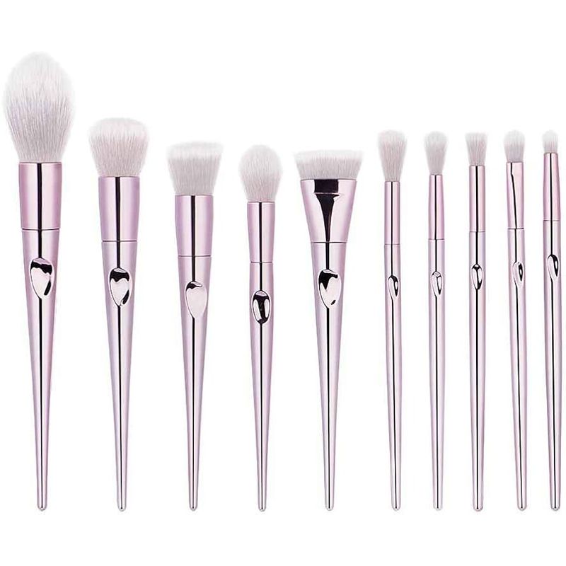 JESSUP BRUSHES - Set 10 Brochas Luxury Metallic Pink – Jessup Brushes T260