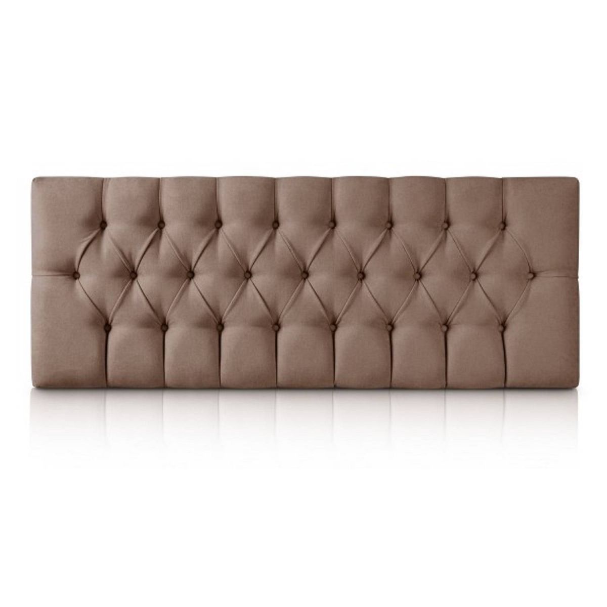 MUEBLES HVM - Respaldo Capitone Antonia HVM 2P Cafe