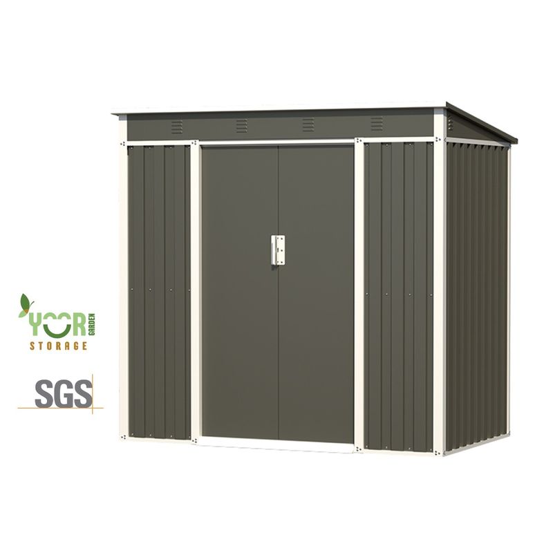 GENERICO - Bodega jardín Your Garden A2 Gris Alt 185 Anch 192 * Prof 125 Cm