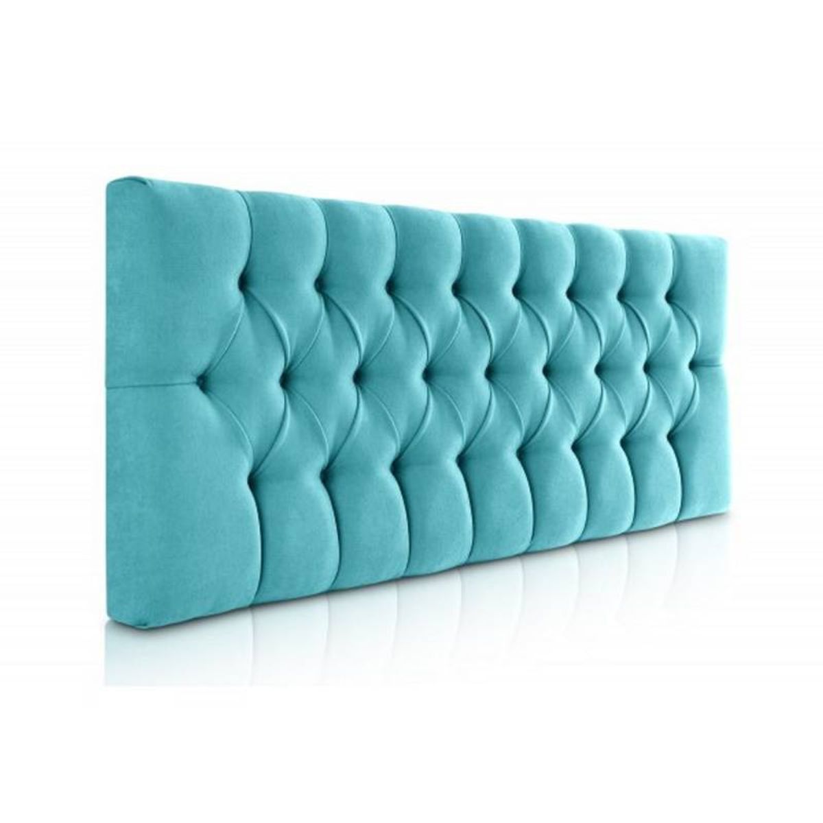 MUEBLES HVM - Respaldo Capitone Antonia HVM 2P Turquesa