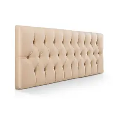 MUEBLES HVM - Respaldo Capitone Antonia HVM 2P Beige