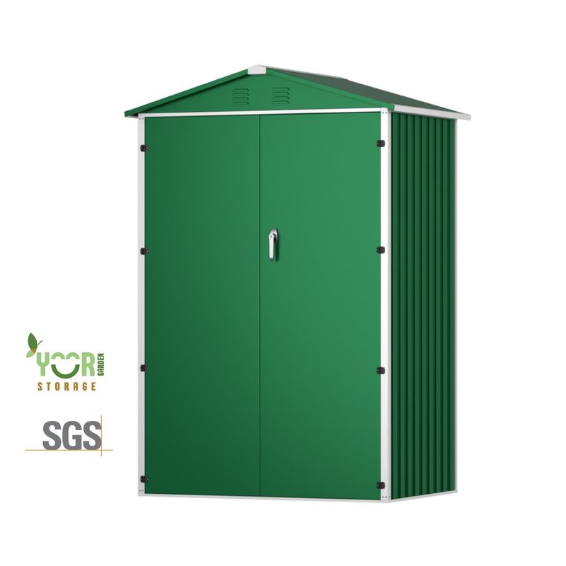 GENERICO - Bodega jardín Your Garden A3 Verde Alt 185 * Anch 125,5 * Prof 88,5 Cm