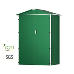 GENERICO - Bodega jardín Your Garden A3 Verde Alt 185 * Anch 125,5 * Prof 88,5 Cm
