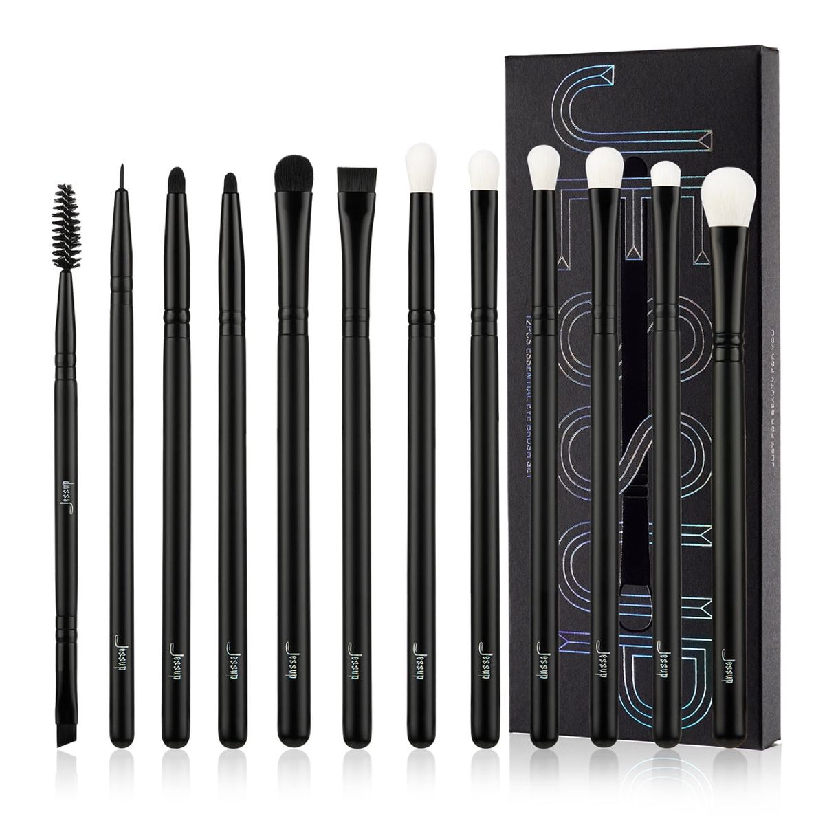 JESSUP BRUSHES - Set 12 Brochas Essential Eye Jessup Brushes T322