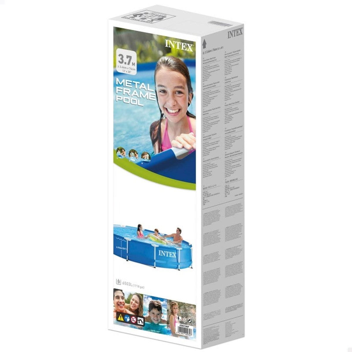 INTEX - PISCINA INTEX ESTRUCTURAL METAL 3.66 CM X 76 CM 6503 L