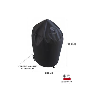 Imagen 2 del producto Funda cobertor para Parrilla parrillera a Carbón Kettle 22’