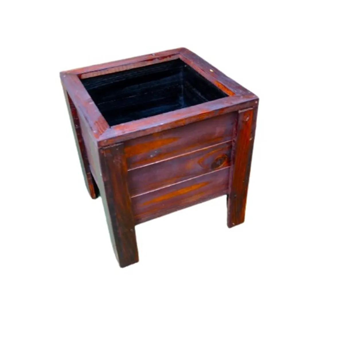 GENERICO - Macetero de Madera 40cm x 40cm x 40cm