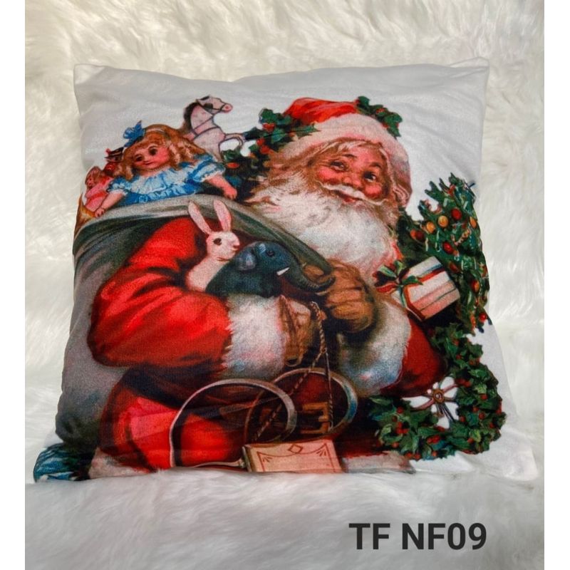 GENERICO - Pack 2 Fundas Cojines de Navidad N09