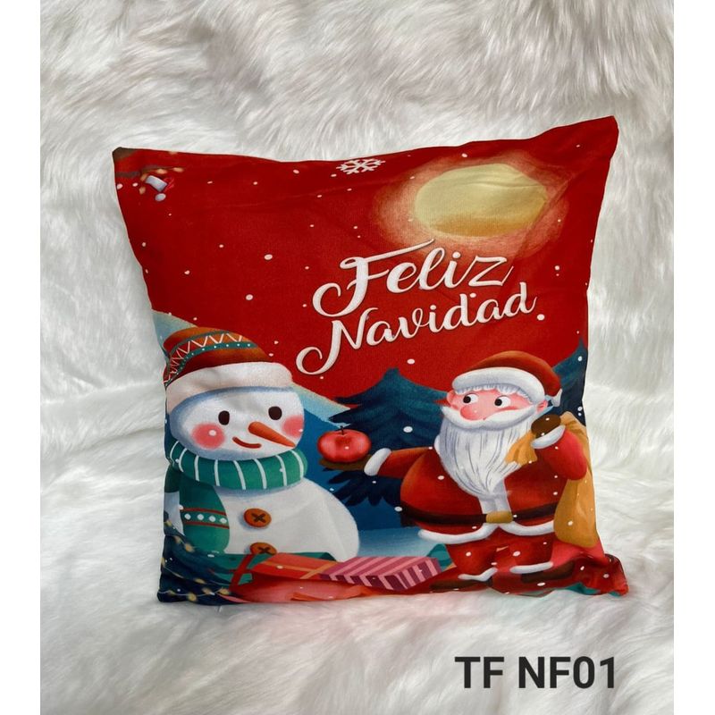 GENERICO - Pack 2 Fundas Cojines de Navidad N01