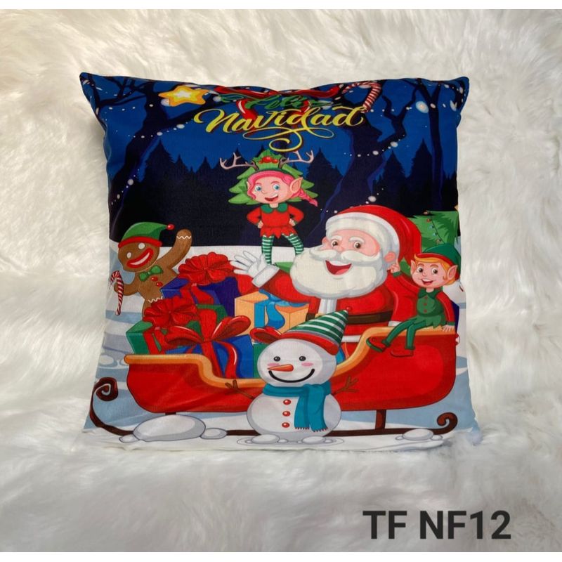 GENERICO - Pack 2 Fundas Cojines de Navidad N12