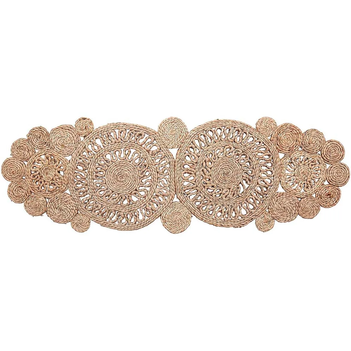 GENERICO - Camino de mesa de yute 40x110 Natural