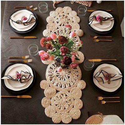 Imagen 2 del producto Camino de mesa de yute 40x110 Natural