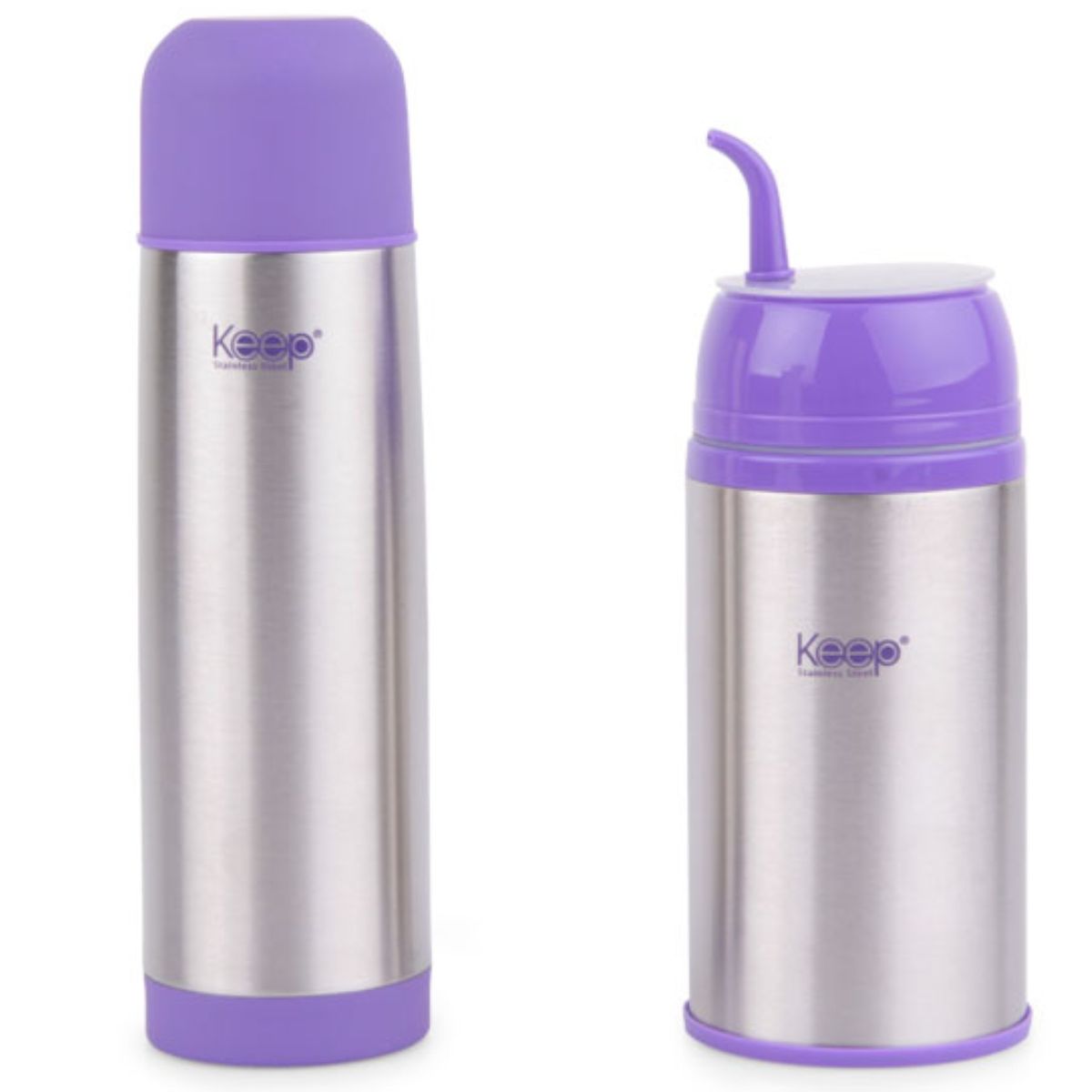 KEEP - SET TERMO MATE MAS TERMO BALA KEEP MORADO