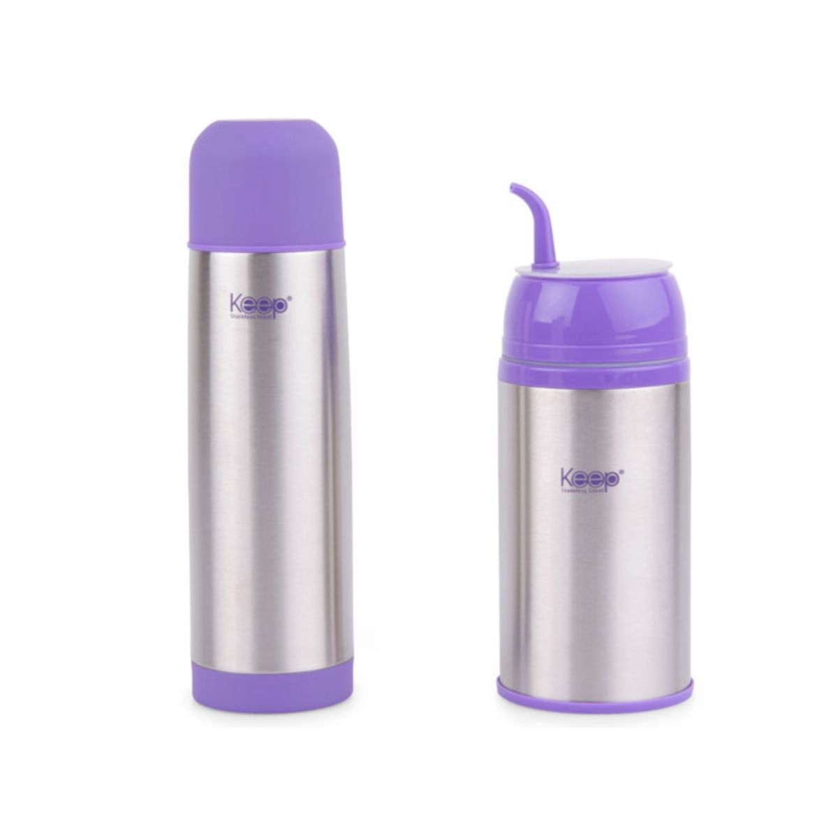 KEEP - SET TERMO MATE MAS TERMO BALA KEEP MORADO
