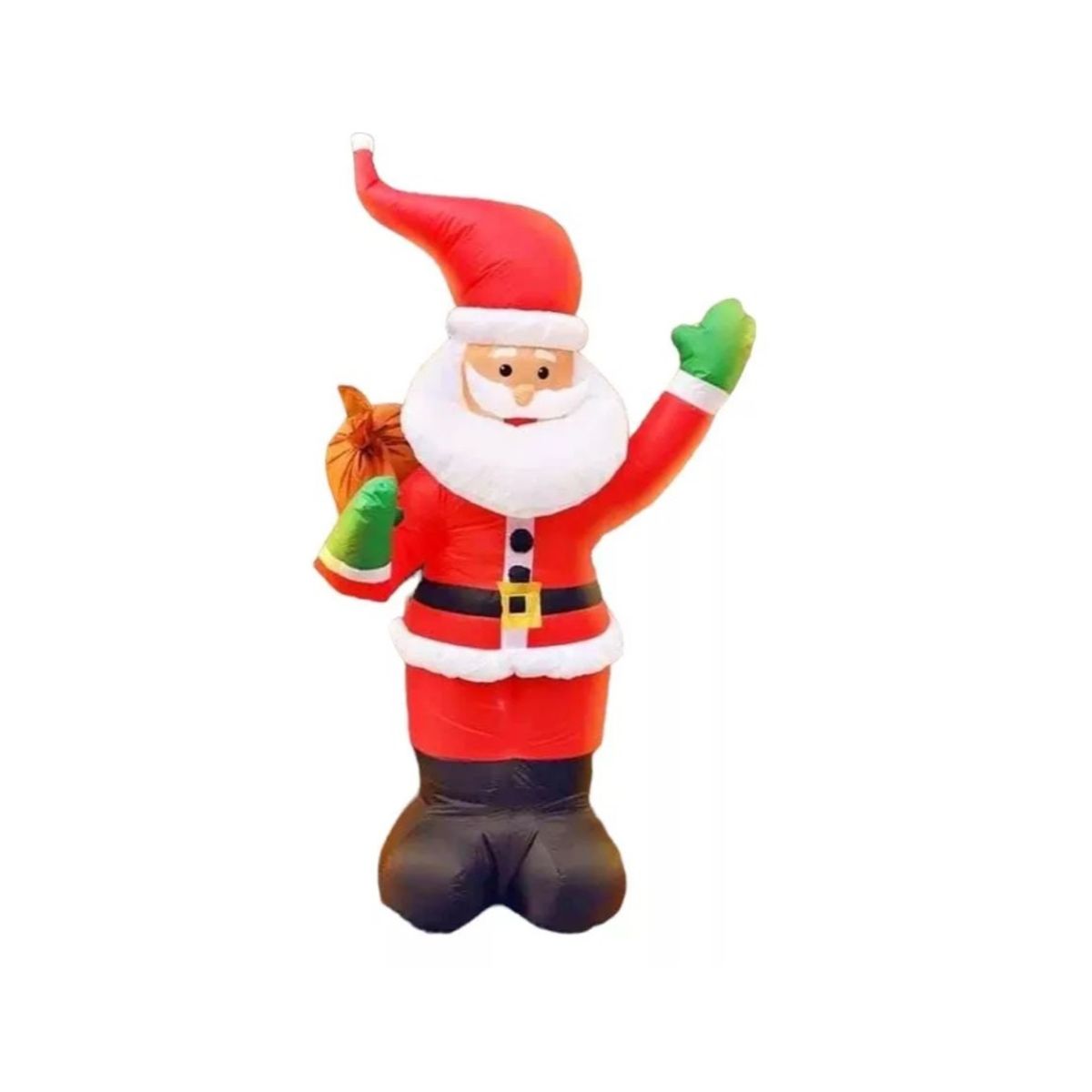 GENERICO - Adornos Navideños, Inflable Led Santa Viejo Páscuelo 1.80 Cm