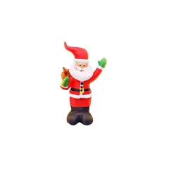 GENERICO - Adornos Navideños, Inflable Led Santa Viejo Páscuelo 1.80 Cm
