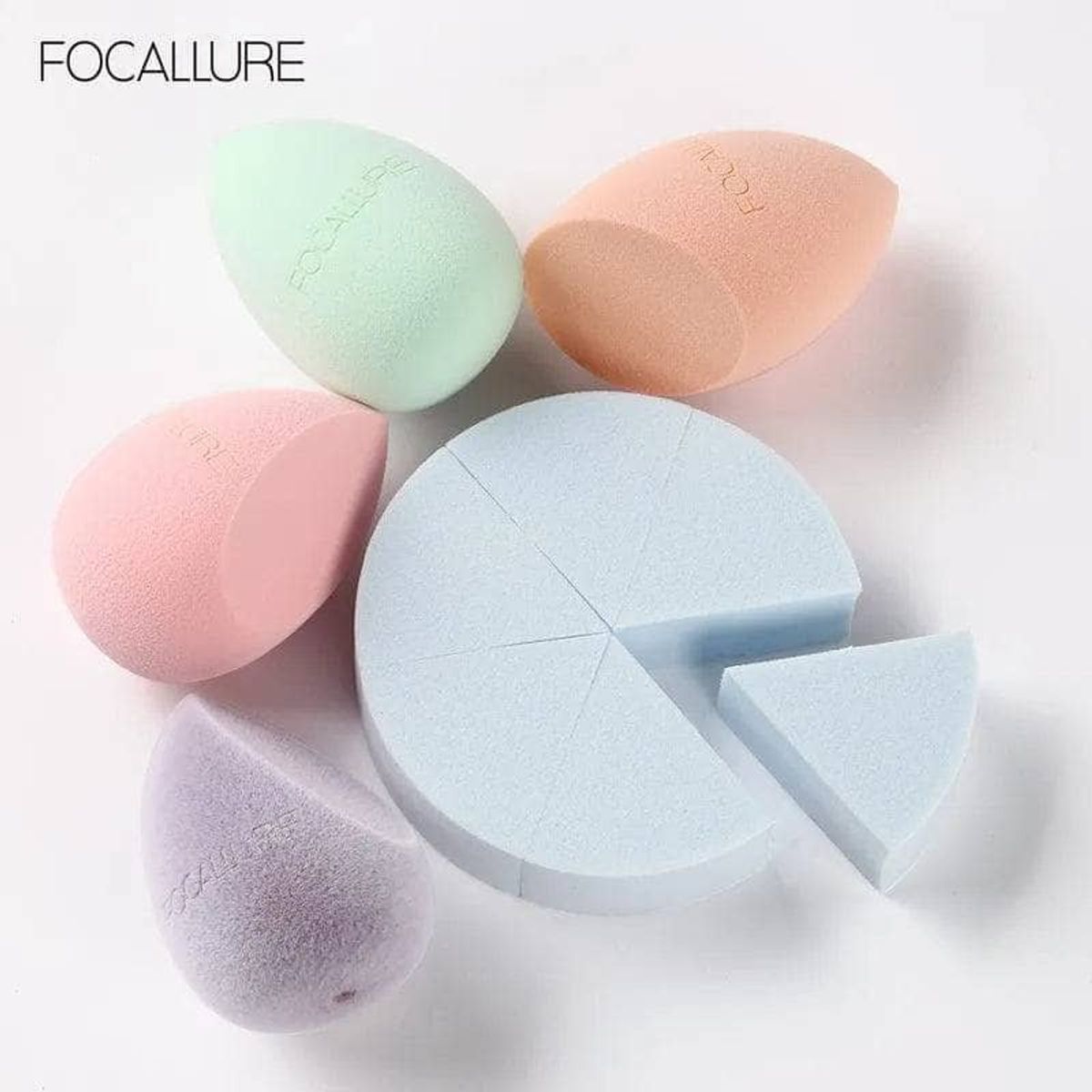 FOCALLURE - Esponja de Maquillaje Match Max 03 Pink Mousse Focallure