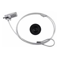 Candado Cable Seguridad Computadora Pc Laptop Portatil