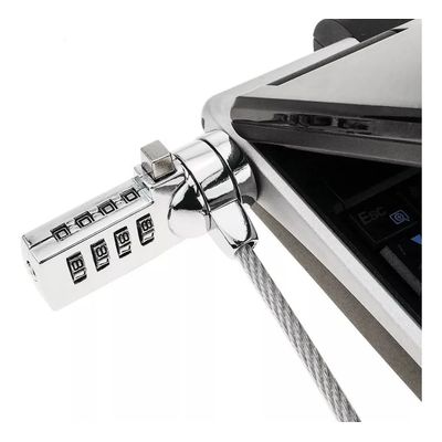 Imagen 2 del producto Candado Cable Seguridad Computadora Pc Laptop Portatil