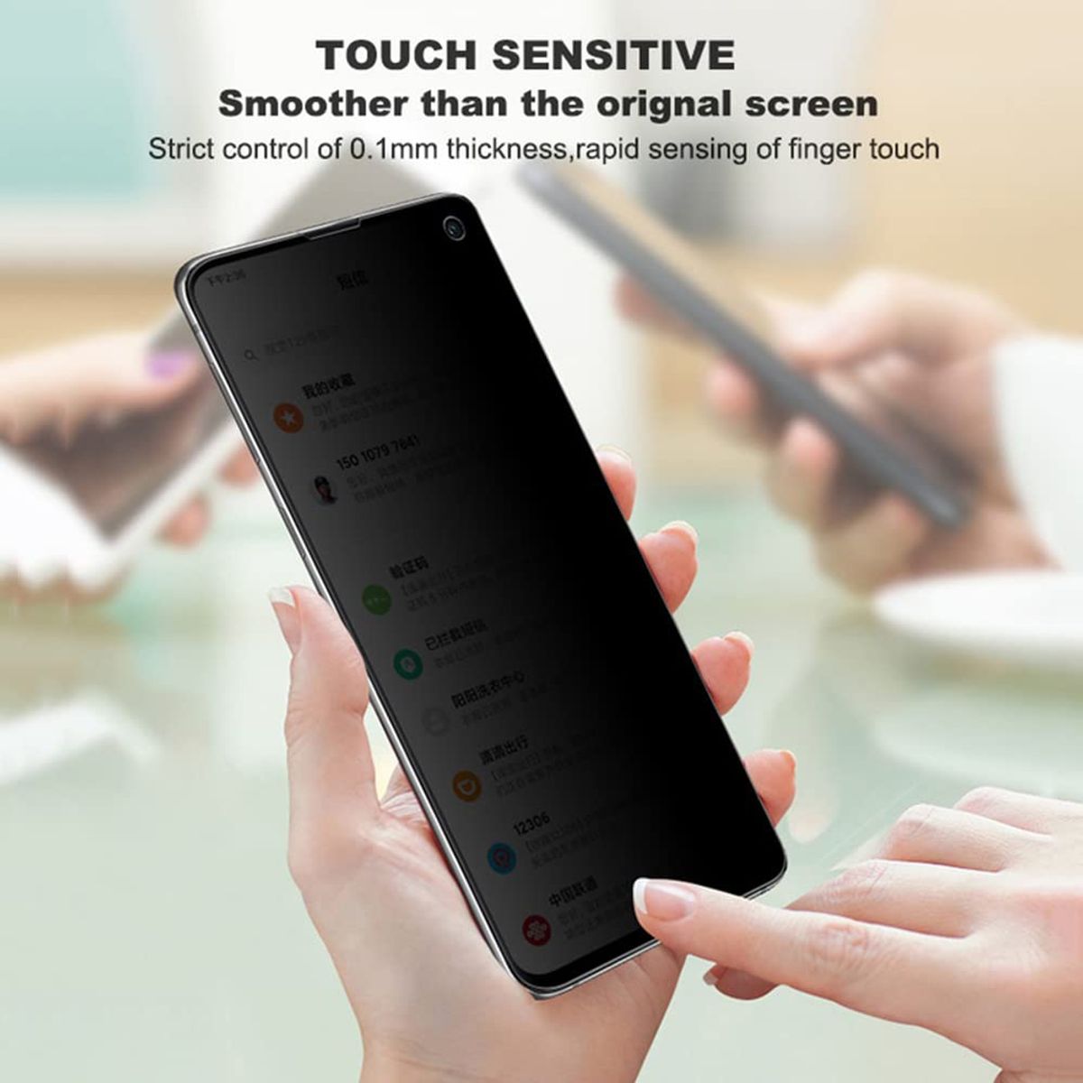 GENERICO - Lámina de Hidrogel Anti Espia Matte para iPhone 15 Pro
