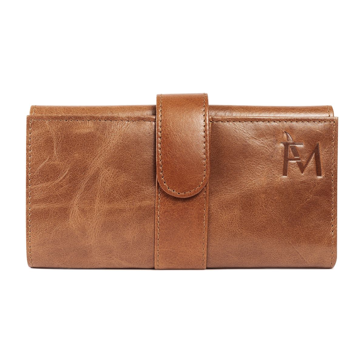 FRANZ MOSSI - Billetera de Cuero Genuino Cartera Tarjetero Elegant II Franz Mossi