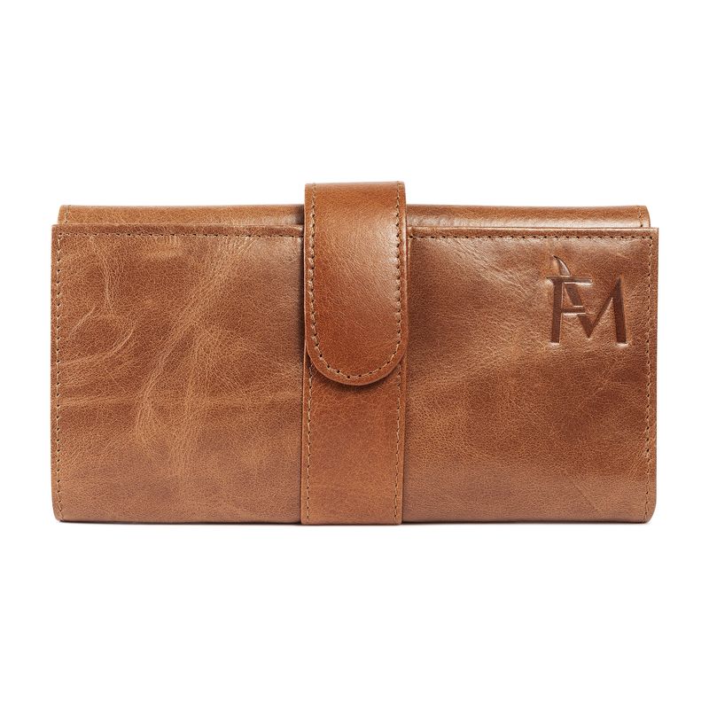 FRANZ MOSSI - Billetera de Cuero Genuino Cartera Tarjetero Elegant II Franz Mossi