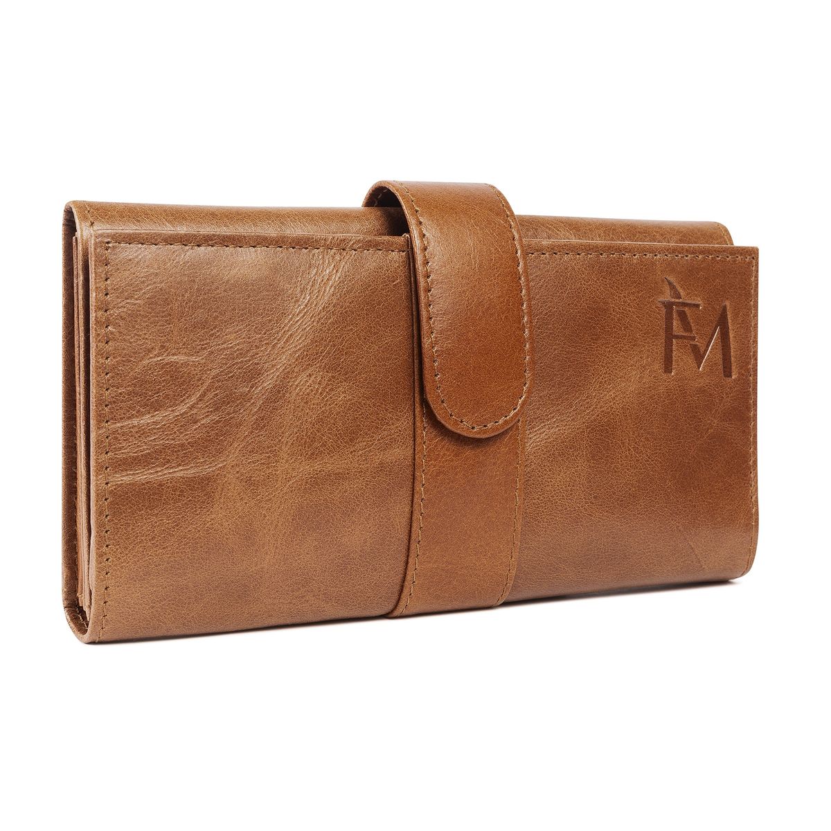 FRANZ MOSSI - Billetera de Cuero Genuino Cartera Tarjetero Elegant II Franz Mossi