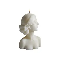 VATYERTY - Vela de aromaterapia con forma de cuerpo femenino