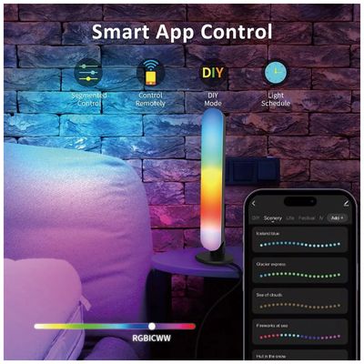 Imagen 2 del producto Lampara Luz Led Rgb Decorativa Musical Inteligente Wifi Bt