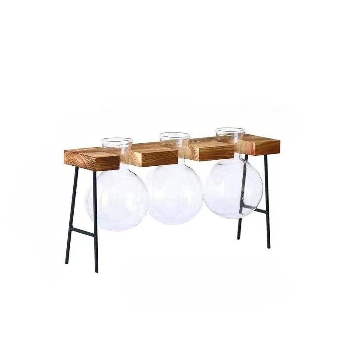 VATYERTY - Botella Florero transparente hidropónico C