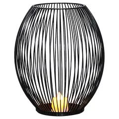 VATYERTY - Adorno negro hierro Candelero M