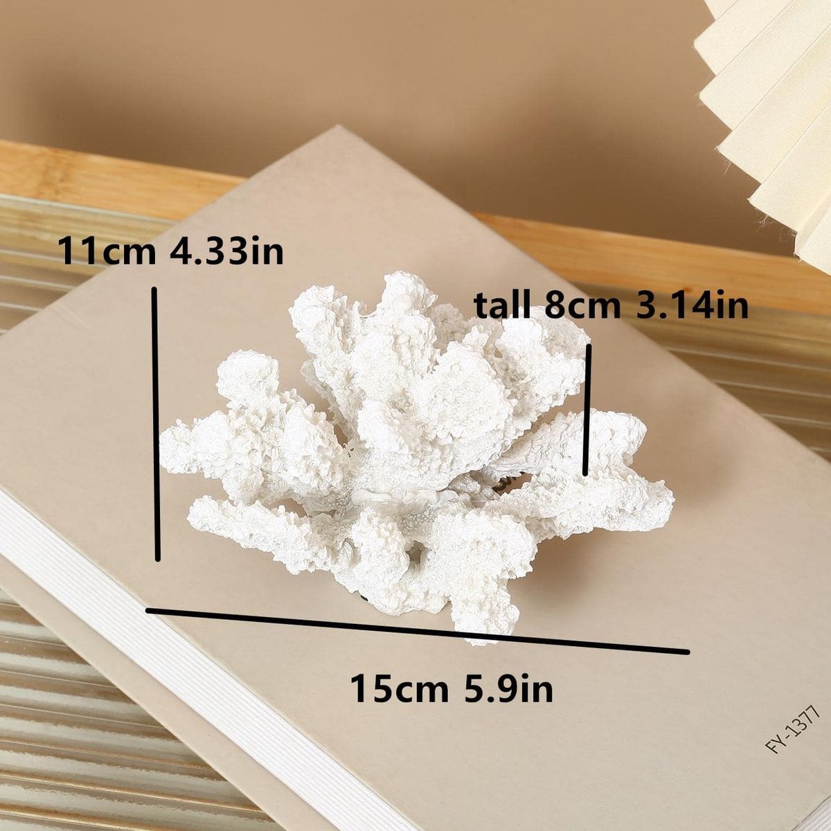 VATYERTY - Porcelana Decoración creativo unicolor coral