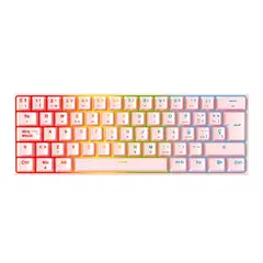 FANTECH - Teclado Gamer MAXFIT 61 MK857 Sakura SW Red Español