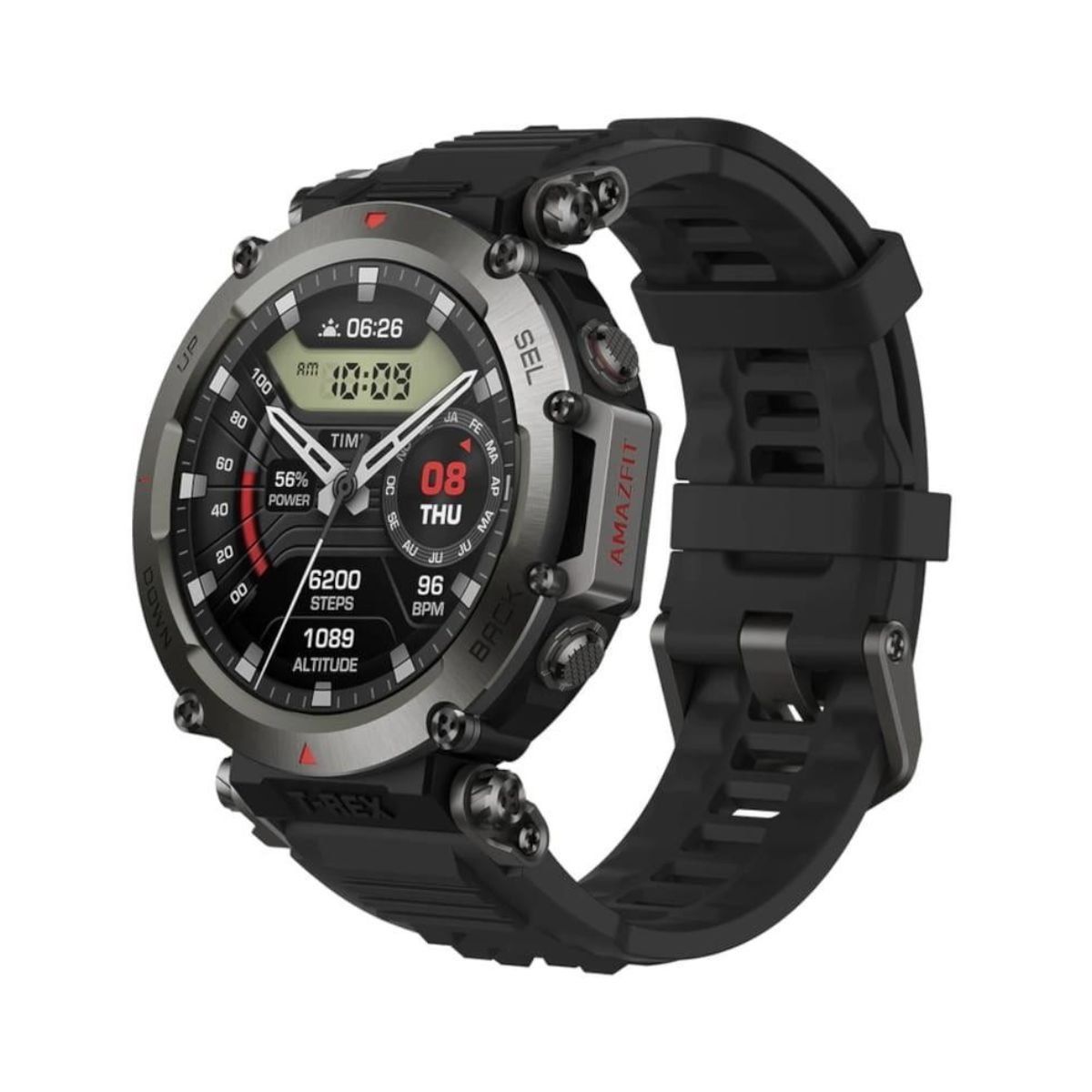 AMAZFIT - Amazfit T-Rex Ultra Negro - Reloj inteligente - Modo Buceo