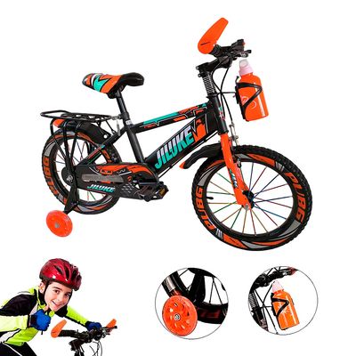 Imagen 2 del producto Bicicleta de montaña con Luces LED y Colores Aro 12 Naranja
