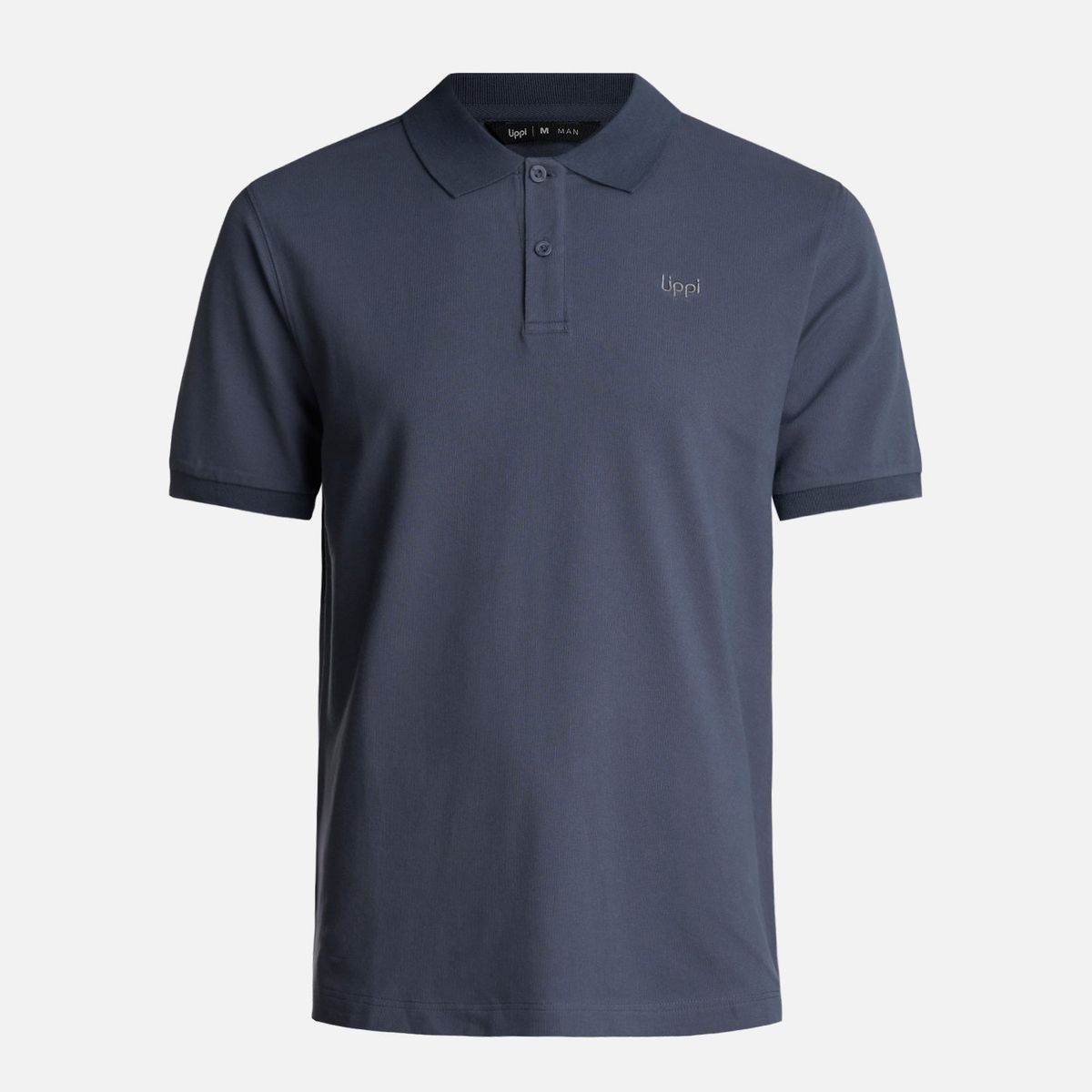LIPPI - Polera Hombre First Class Elastic Polo Azul Noche Lippi