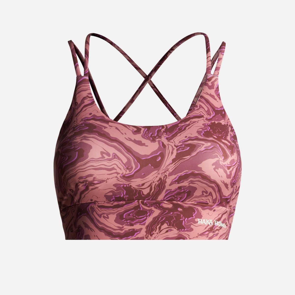 HAKA HONU - Peto Mujer Copihue Print Burdeo Haka Honu