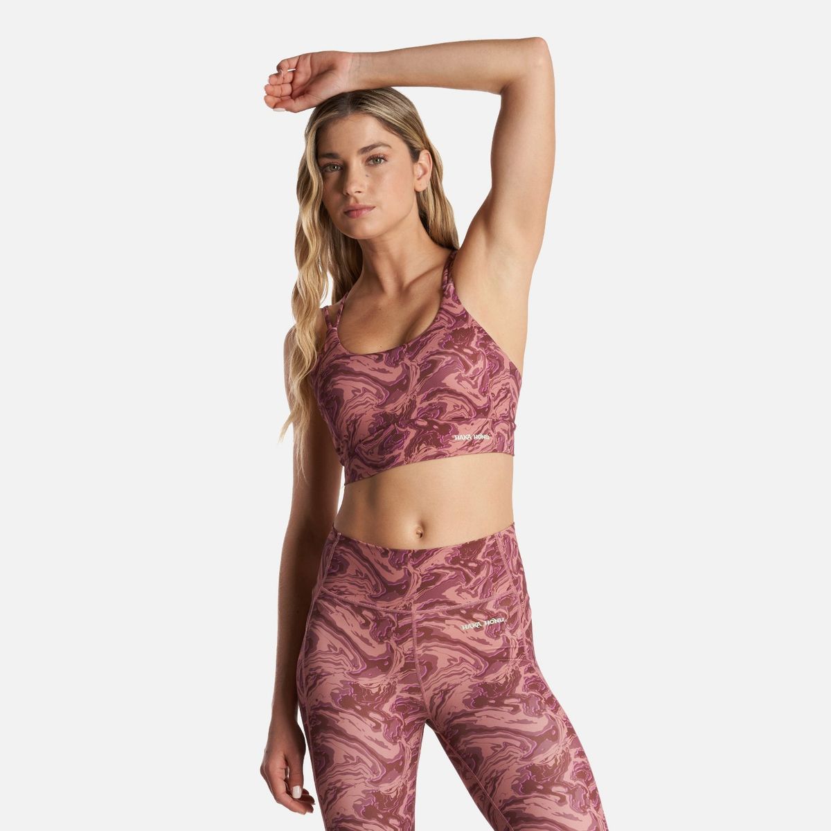 HAKA HONU - Peto Mujer Copihue Print Burdeo Haka Honu