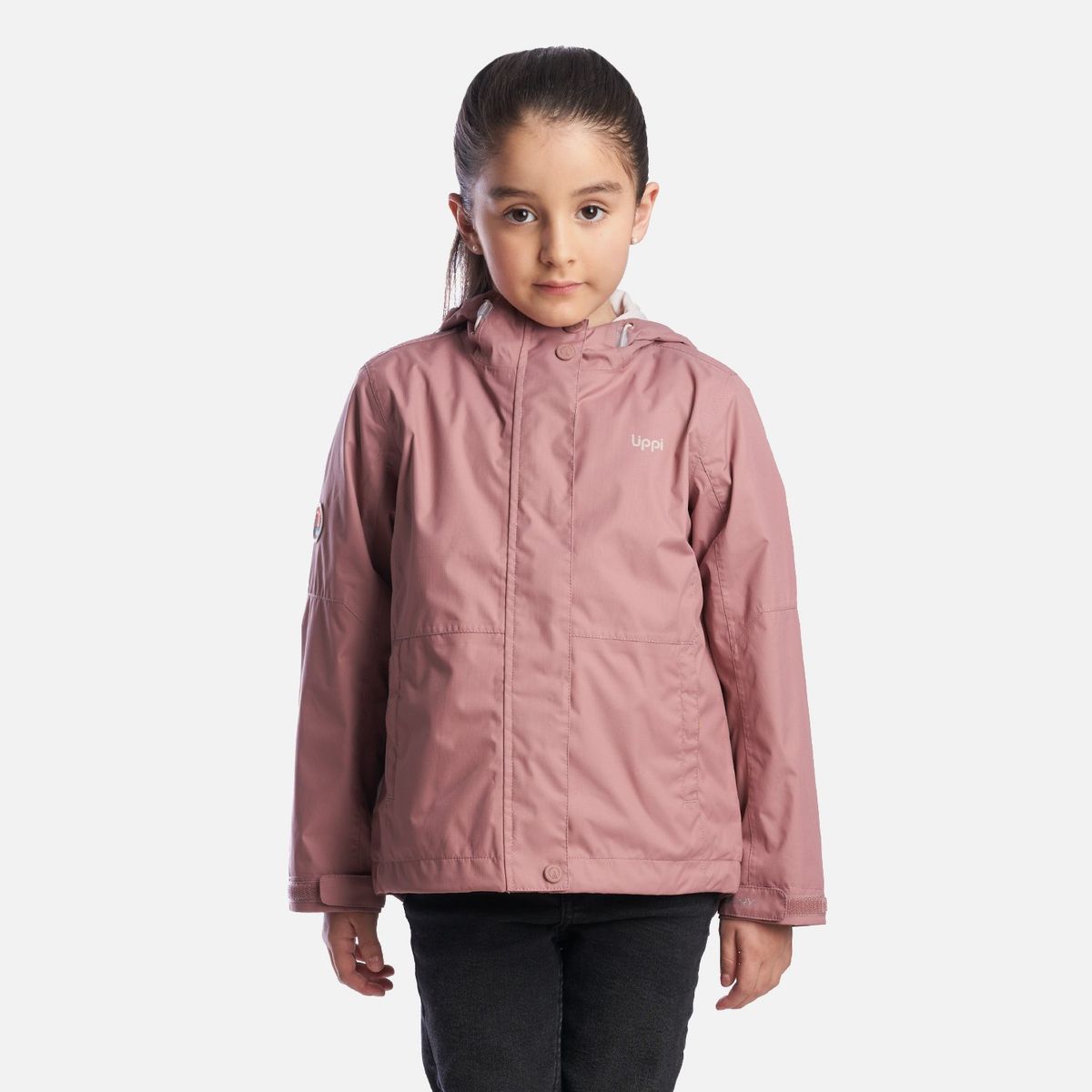 LIPPI - Chaqueta Niña Blizzard B-Dry Hoody Jacket Palo Rosa Lippi