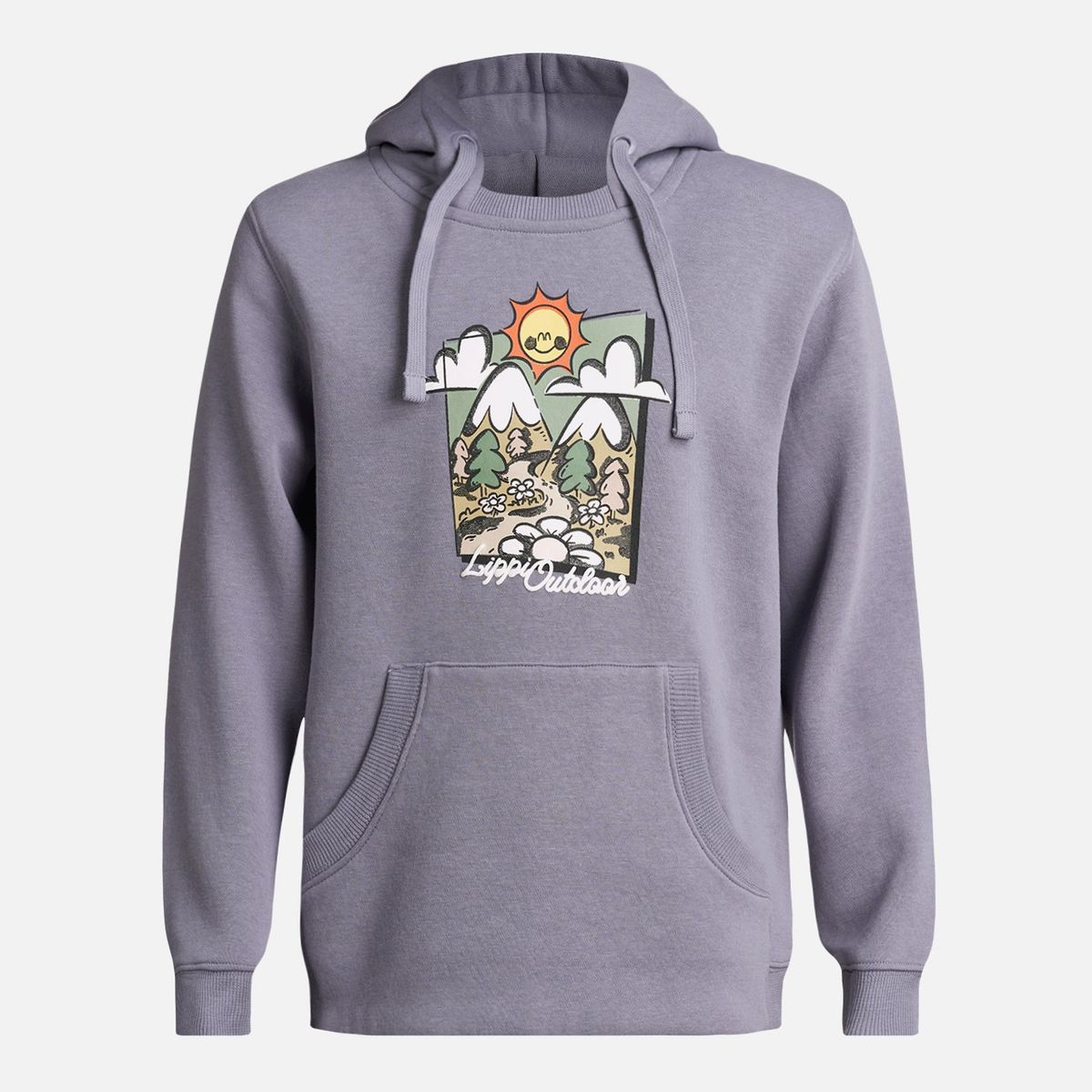 LIPPI - Poleron Niña Insigne Hoody Sweatshirt Morado Claro Lippi