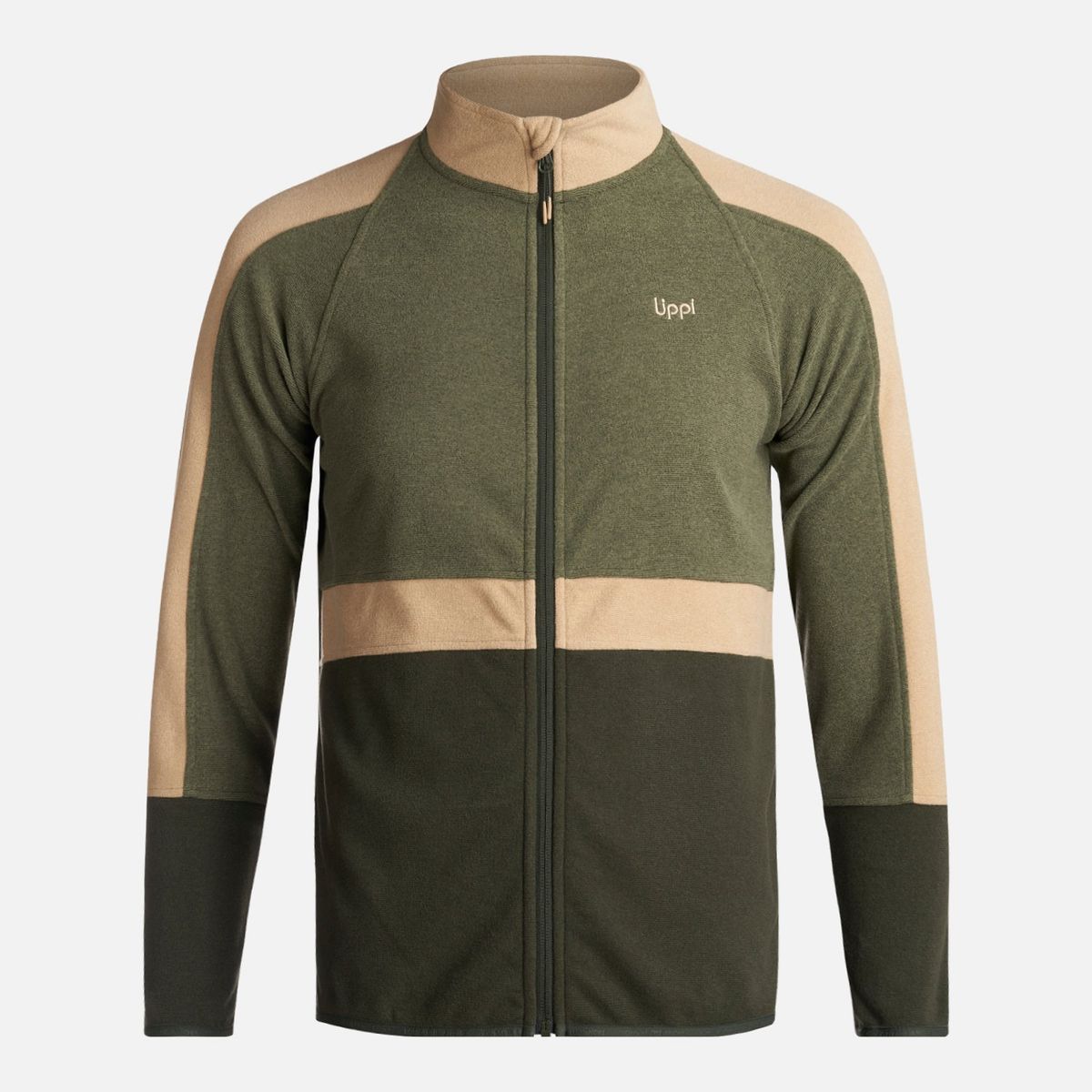 LIPPI - Poleron Teen Boy FirePlace Sweatshirt Verde Musgo Lippi