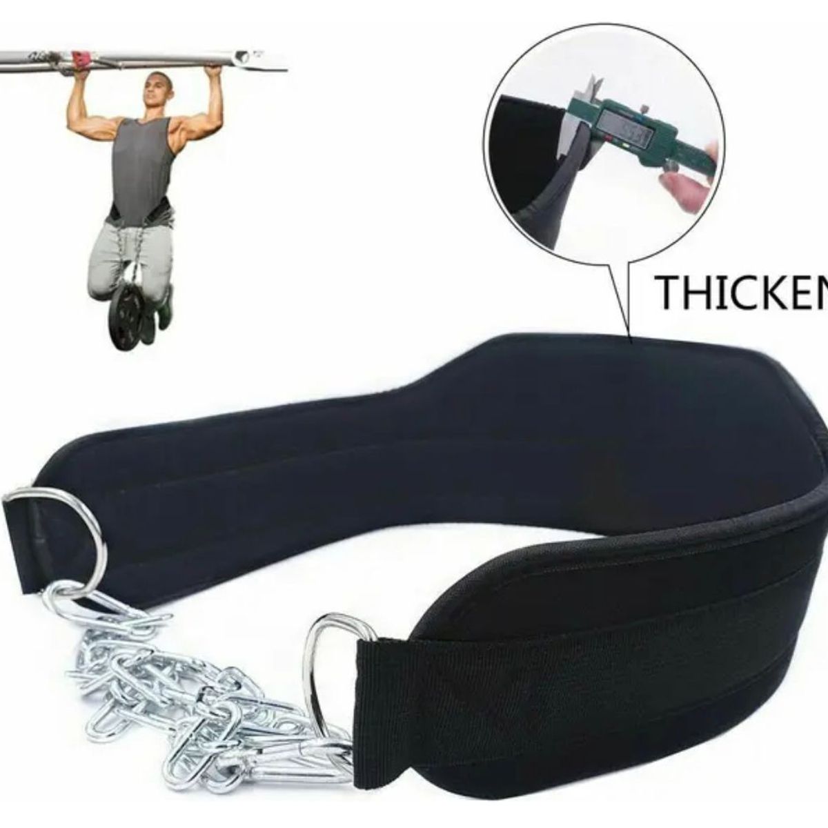 GENERICO - Cinturón Lastre Calistenia Fitness Levantamiento de Pesas