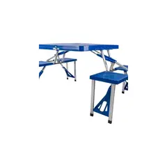 U BUY - Mesa De Camping Ubuy Plegable Con 4 Asientos Trasportable